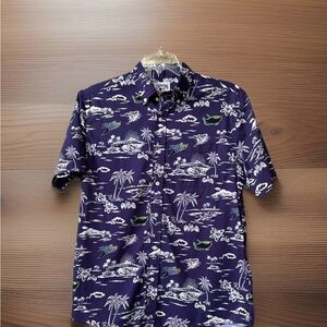 Tampa Bay Devil Rays Reyn Spooner Cooperstown Collection Hawaiian Shirt Medium